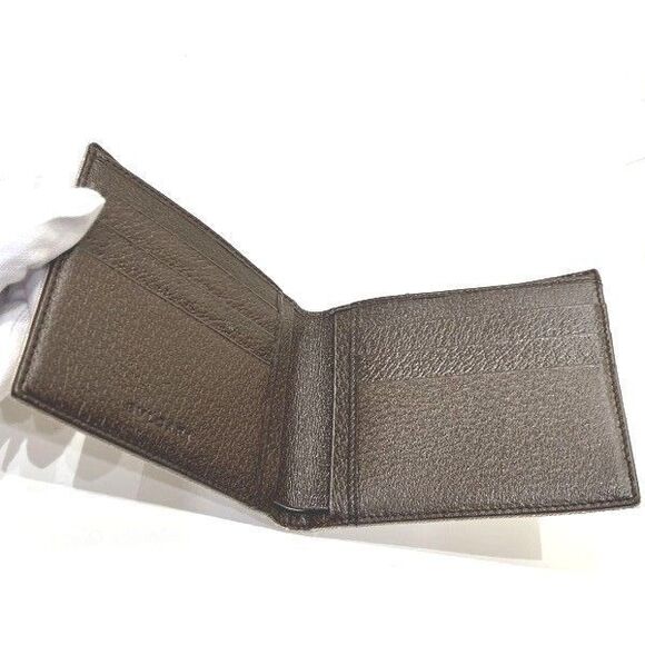Bvlgari Logomania Billfold Bifold Wallet Unisex - Picture 3 of 9